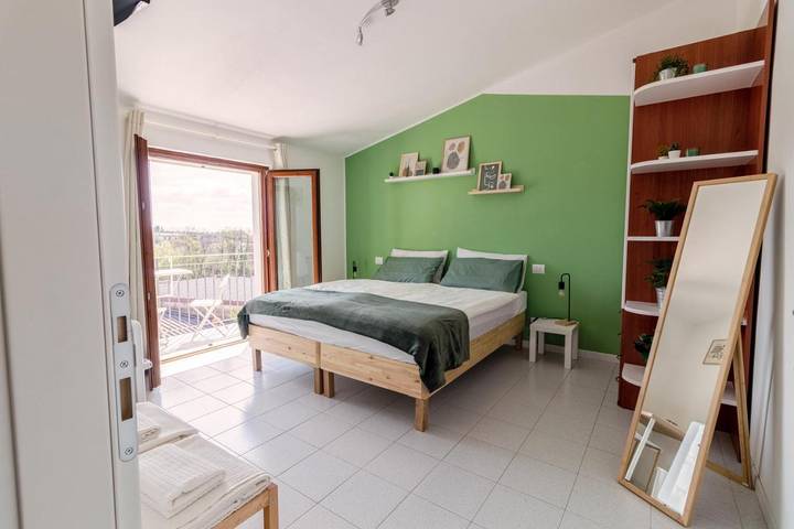 Casa vacanza per 2 persone, con panorama e terrazza, con animali domestici in Puegnago del Garda