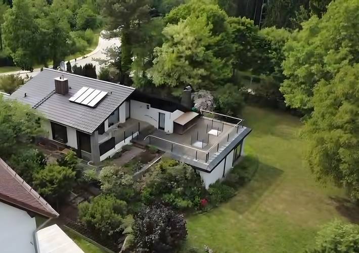 Ferienhaus für 7 Personen, mit Garten und Sauna