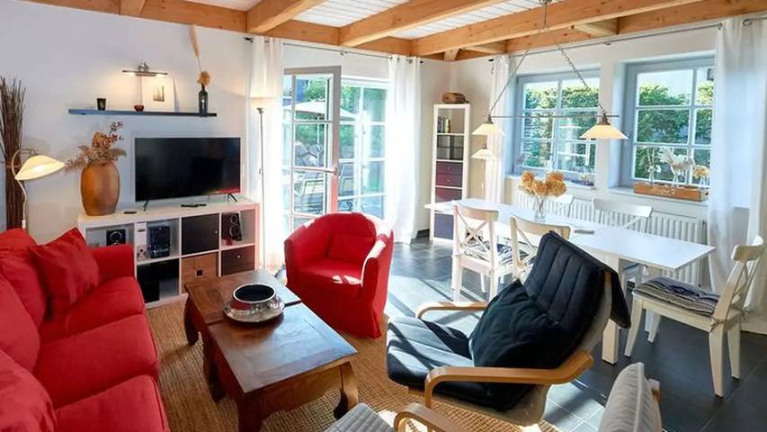 Ferienhaus für 6 Personen, mit Garten, mit Haustier