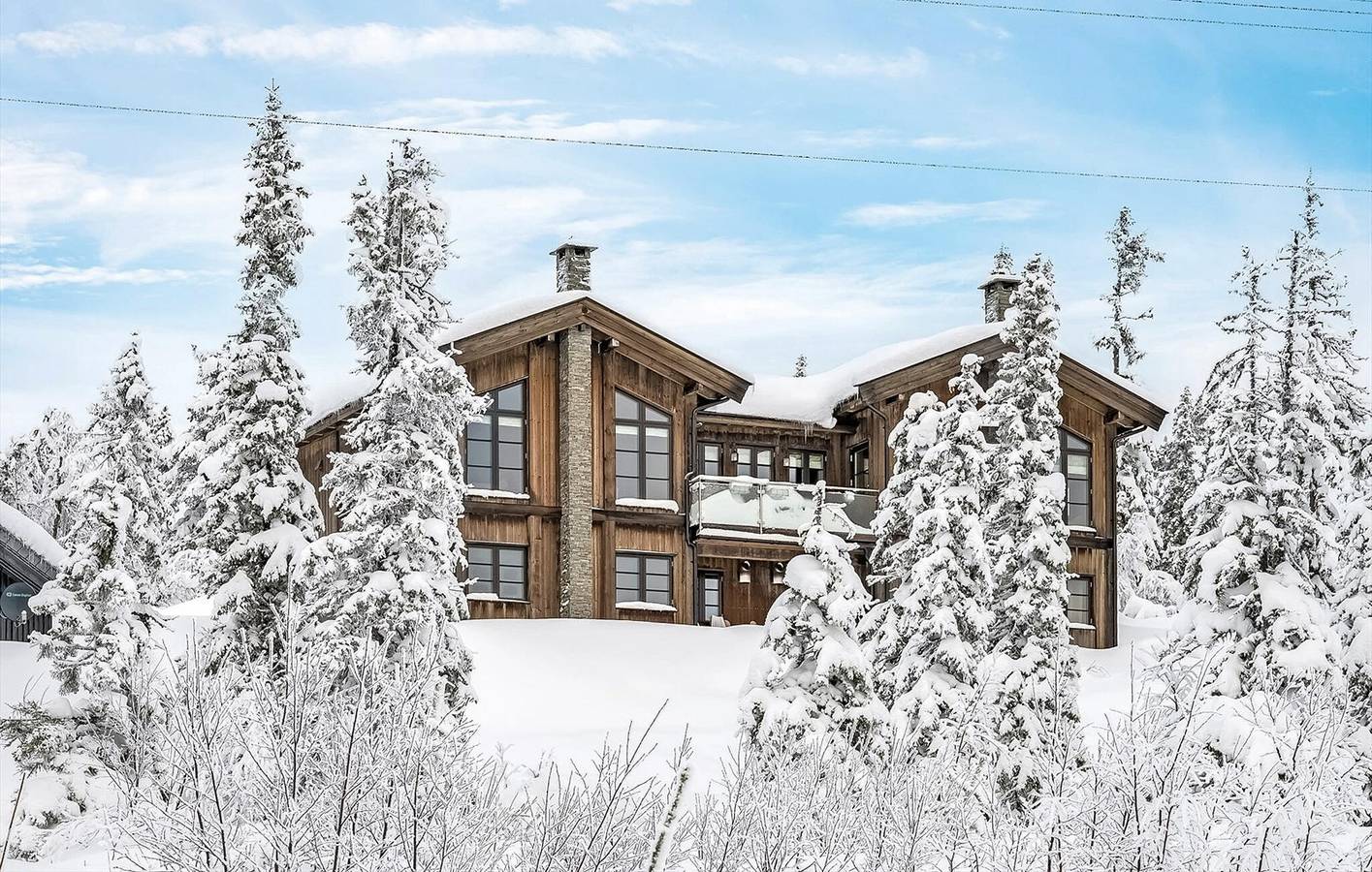 Feriehus for 15 personer med terrasse in Norefjell, Krødsherad 