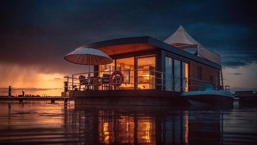 Boot für 6 Personen, mit Terrasse in Sachsen