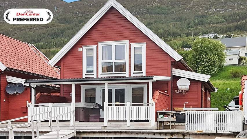 Ferienhaus für 6 Personen, mit Ausblick und Terrasse in Gursken