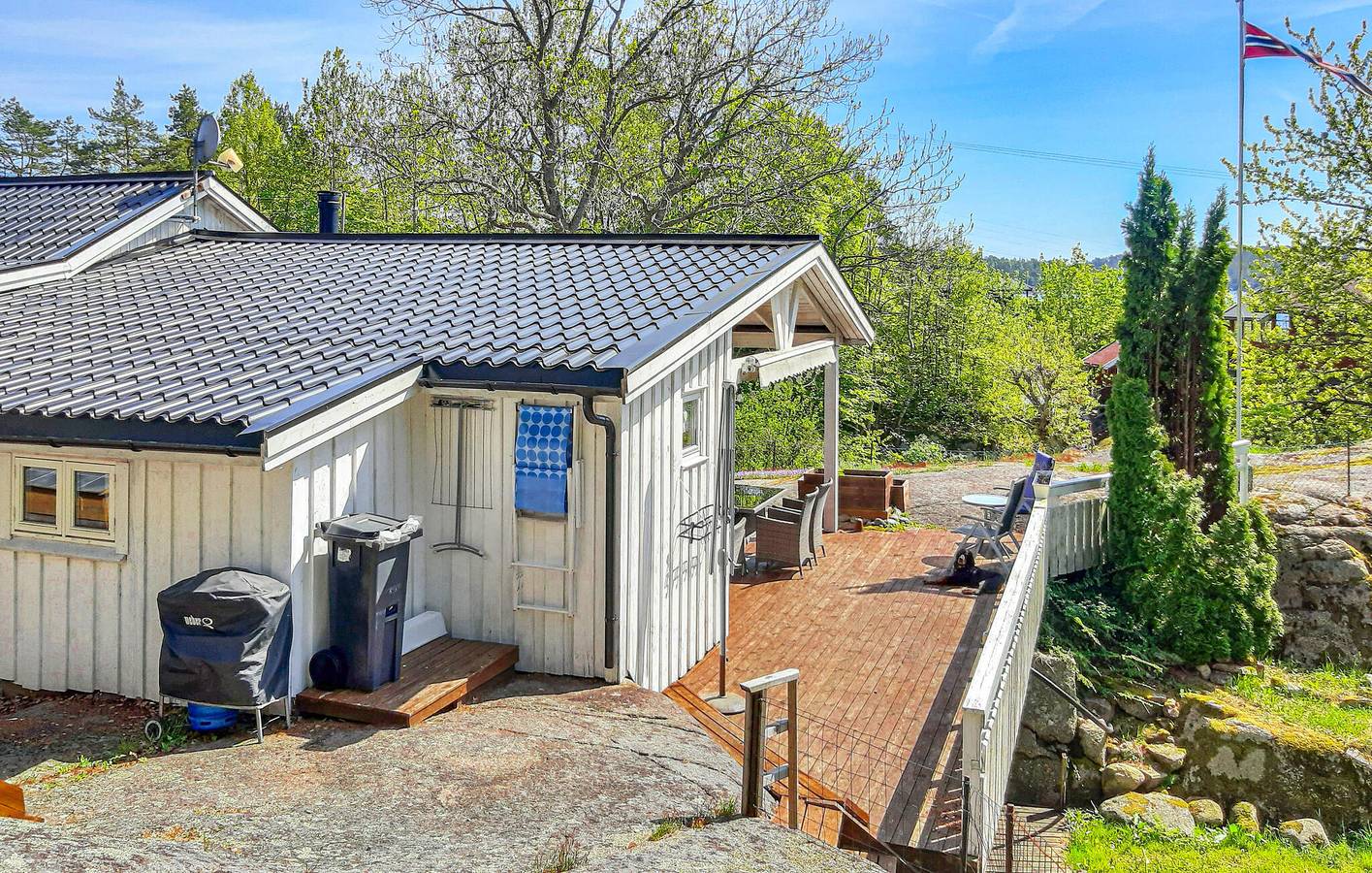 Ferienhaus für 8 Personen mit Garten in Gjeving, Tvedestrand