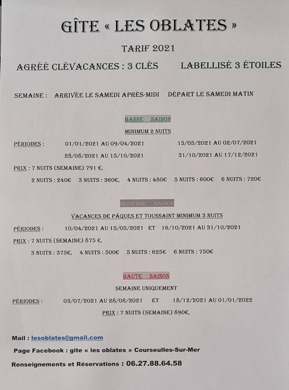 Gîte pour 6 personnes, avec terrasse et jardin, animaux acceptés à Courseulles-sur-Mer - 4