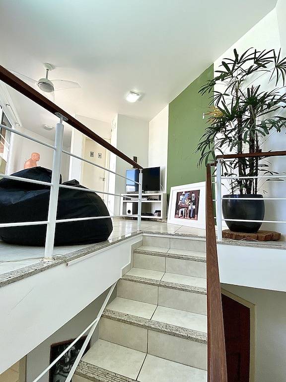 Ganze Wohnung, Duplex Penthouse - Front Sea - New Campeche in Campeche (SC), Florianópolis