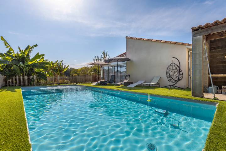 Maison de vacances pour 4 personnes, avec jardin