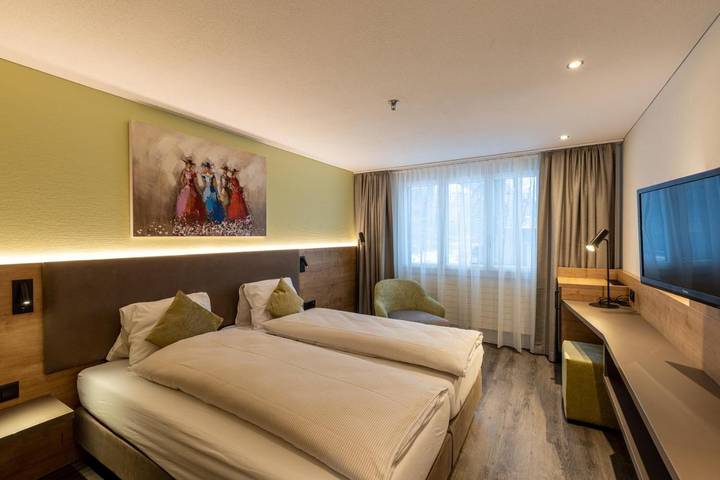 Hôtel pour 3 personnes, avec Terrasse et Jardin