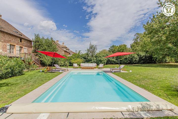 Gîte für 6 Personen, mit Pool und Garten, mit Haustier in Burgund - 3