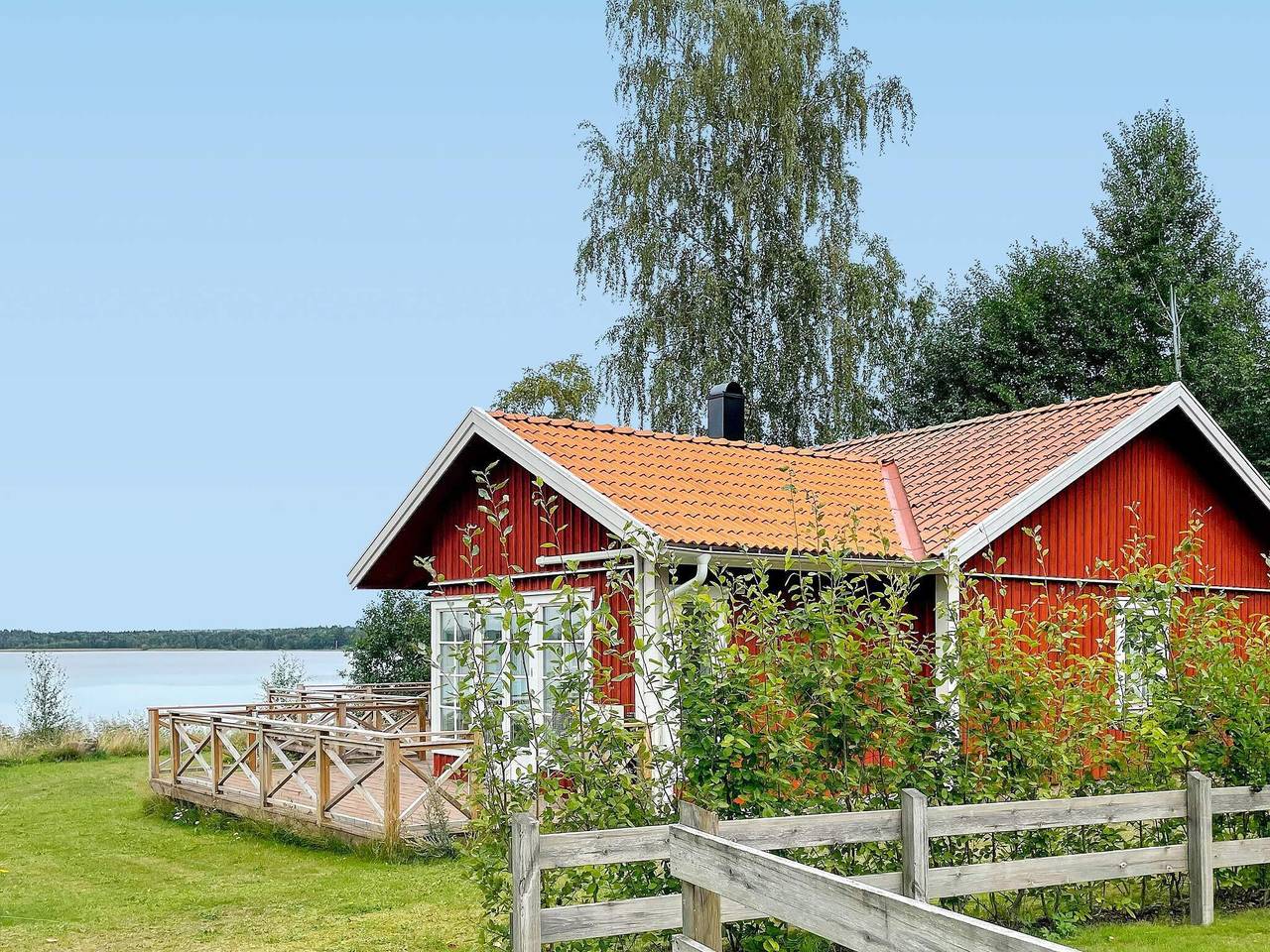 6 personer fritidhus i Hjo in Hjo, Vättern