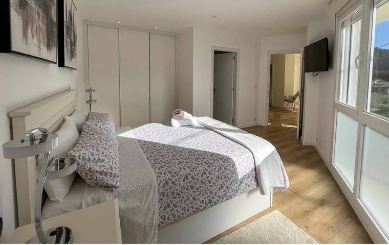 Apartamento de vacaciones para 6 personas, con jardín en Rias Baixas