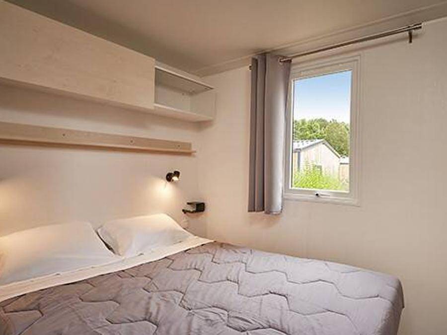 Camping Le Moulin de Kermaux - Mobilheim 6 personen - Klassisch | 3 Schlafz. | 6 Pers. | Erhöhte Terrasse | 1 Bad in Carnac, Côte des Mégalithes