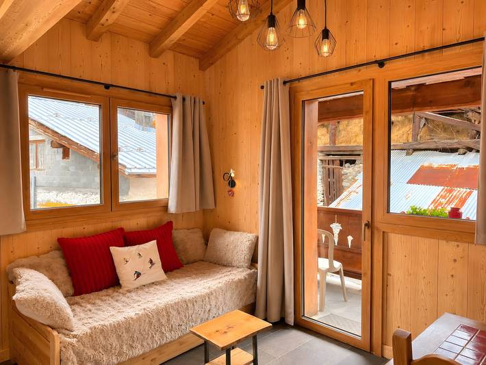 Appartement de vacances pour 3 personnes, avec Balcon et Jardin dans La Plagne