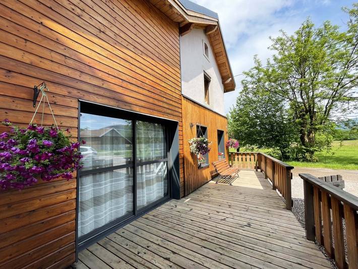 Gîte pour 6 personnes, avec terrasse, animaux acceptés