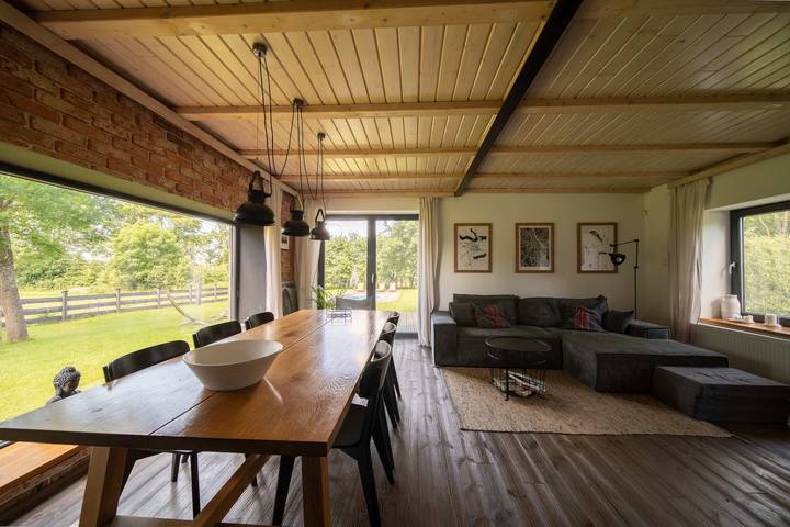 Ferienhaus für 7 Personen mit Sauna in Masuren