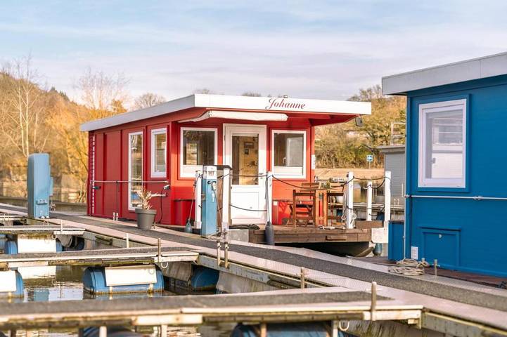 Boot voor 6 personen, met uitzicht en terras, met huisdier in Merzig