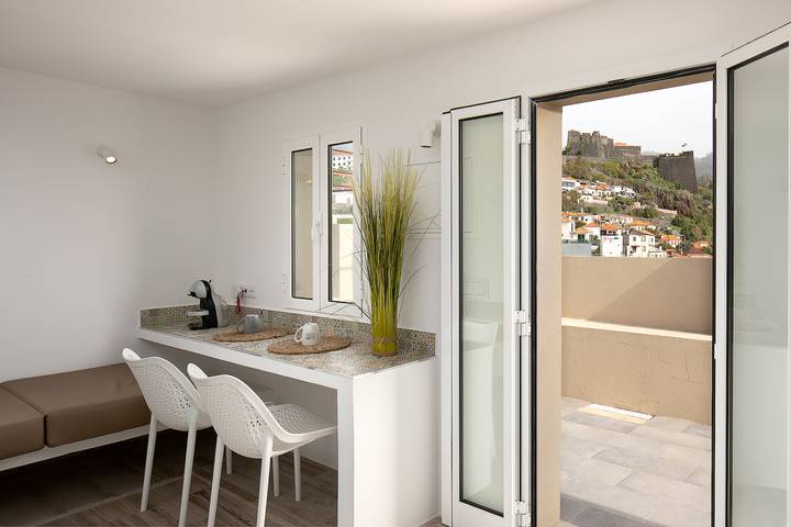 Apartamento de férias para 2 pessoas, com jardim e terraço no Funchal