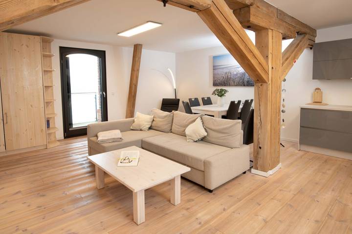 Ferienwohnung für 5 Personen, mit Garten in Barth