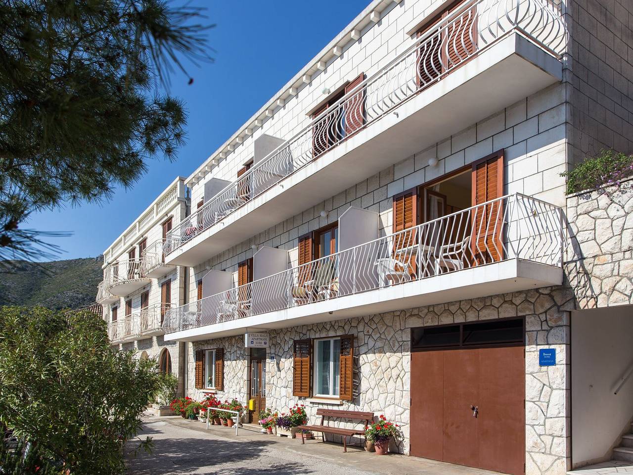 Geheel appartement, Villa Malfi - Double Room with Sea View (S1) in Zaton, Grad Dubrovnik