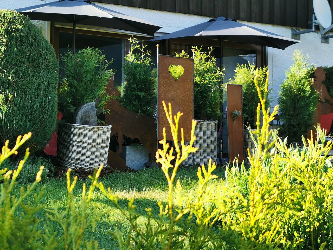 Appartement 'Allgäu Fewo Hüttenflair Bergblick' met Uitzicht op de Bergen, Privéterras en Wi-Fi, foto 9