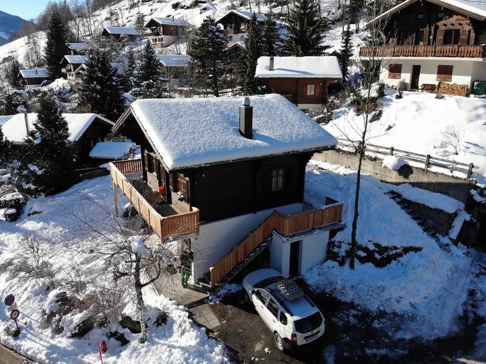 Ferienwohnung für 5 Personen, mit Garten und Balkon in Fiesch