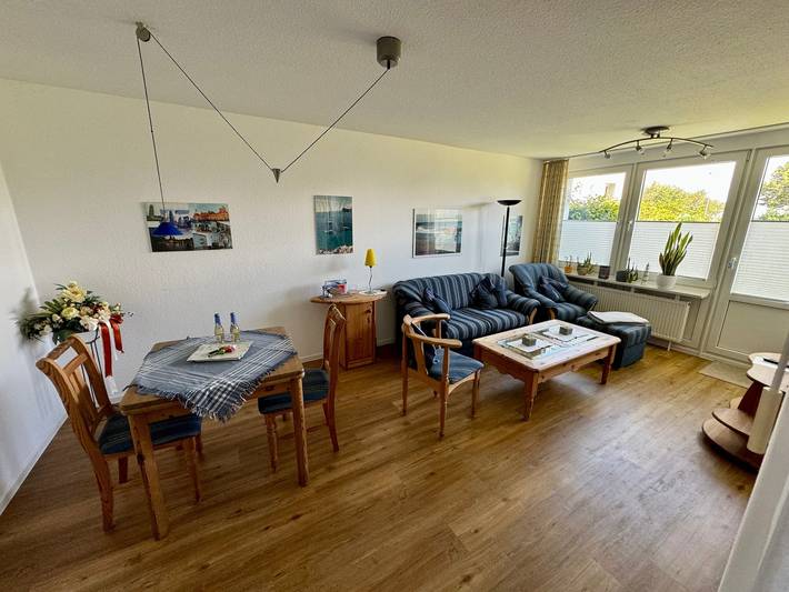 Ferienwohnung für 2 Personen, mit Terrasse und Seeblick in der Eckernförder Bucht