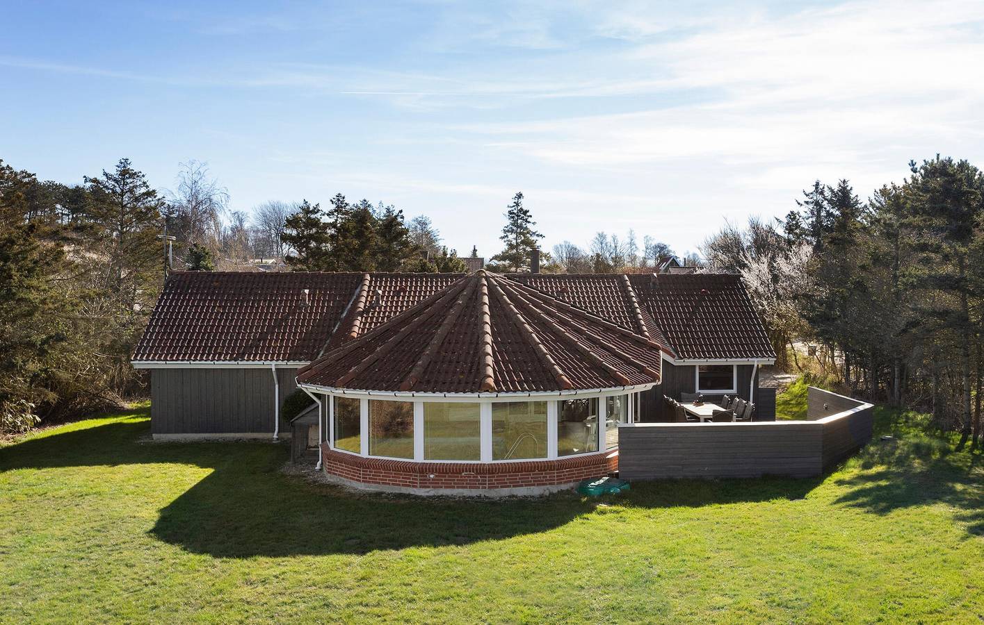 Ferienhaus für 10 Personen mit Terrasse in Vesteregn (Nortenbro), Humble