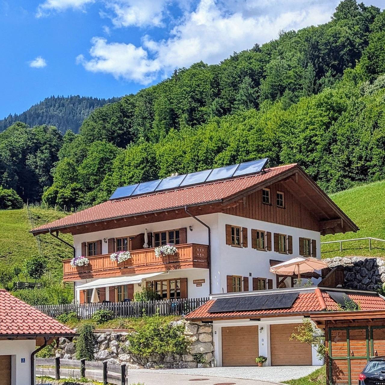 Geheel vakantieappartement, Vakantieappartement voor 2 personen met balkon in Ramsau bei Berchtesgaden, Berechtesgardener Alpen