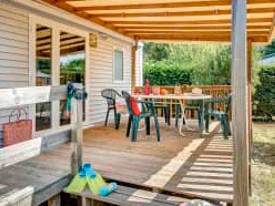 Camping Sandaya Sanguinet Plage - Mobile home 5 persons - Cottage Pmr 4/5p 2ch *** in Sanguinet, Côte d’Argent