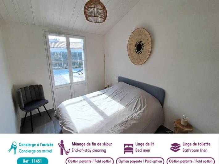 Gîte pour 7 personnes, avec jardin, adapté aux familles dans Plage De La Bosse L Epine - 4