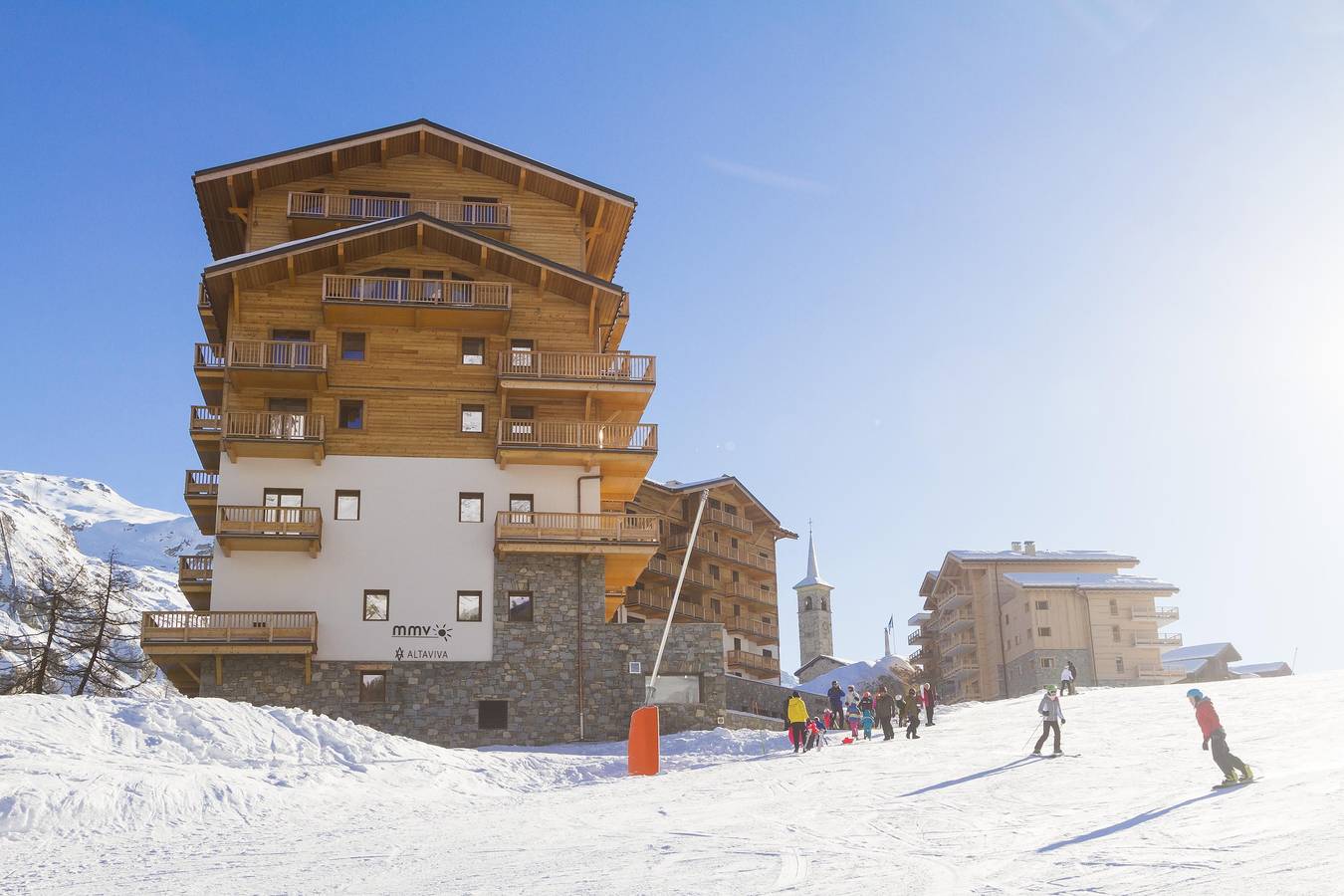 Ganze Wohnung, Résidence Club Mmv L'Altaviva - 2-Zimmer-Appartment für 4 Personen (confort) in Tignes, Nationalpark Vanoise