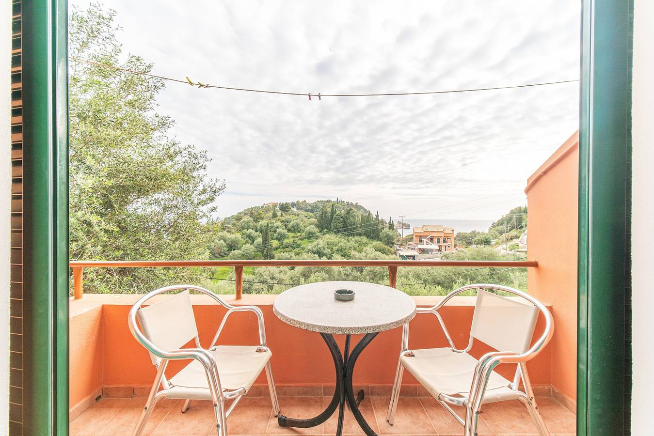 Entire studio, Studio Apartment Arianna Studio 12 with Sea View, Shared Pool & Wi-Fi in Paleokastritsa, Corfu