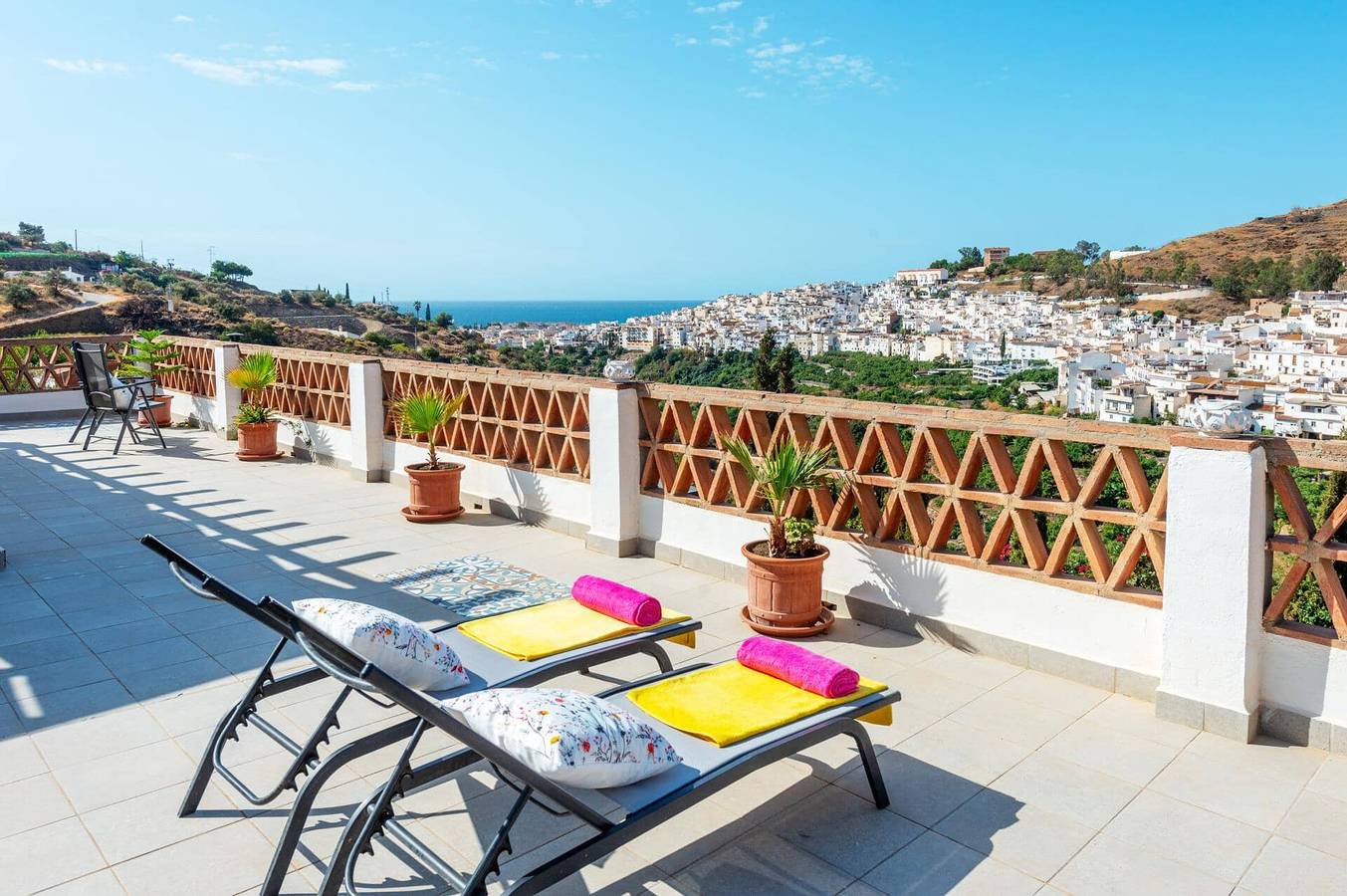 Villa für 4 Personen mit Garten in Torrox Pueblo, Torrox