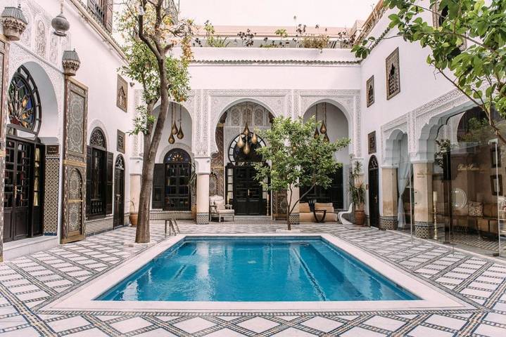 Riad para 2 personas, con piscina y sauna además de vistas y jardín - 1