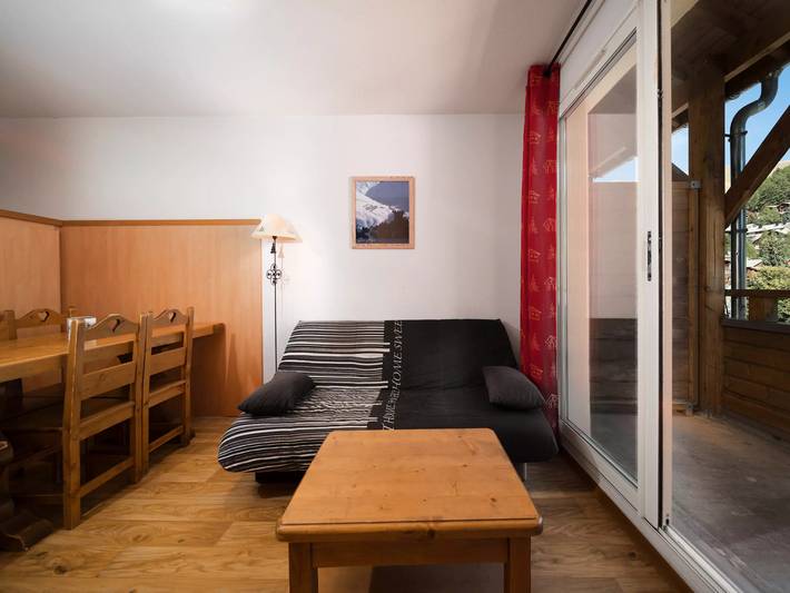 Chalet pour 6 personnes, avec balcon à Allos - 4