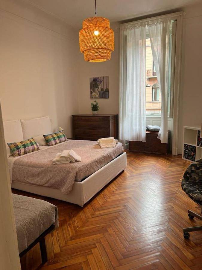 Chambre d’hôte pour 4 personnes, avec jardin ainsi que balcon et vue, animaux acceptés à Milan - 4
