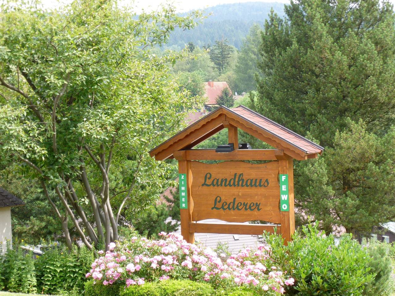 Landhaus Lederer - Ferienwohnung Schneeberg mit Balkon in Ochsenkopf, Bischofsgrün