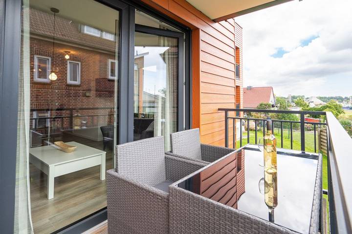 Apartamento entero, MeerZeit - Ferienwohnung am Yachthafen Neustadt in Neustadt in Holstein, Distrito de Holstein Oriental