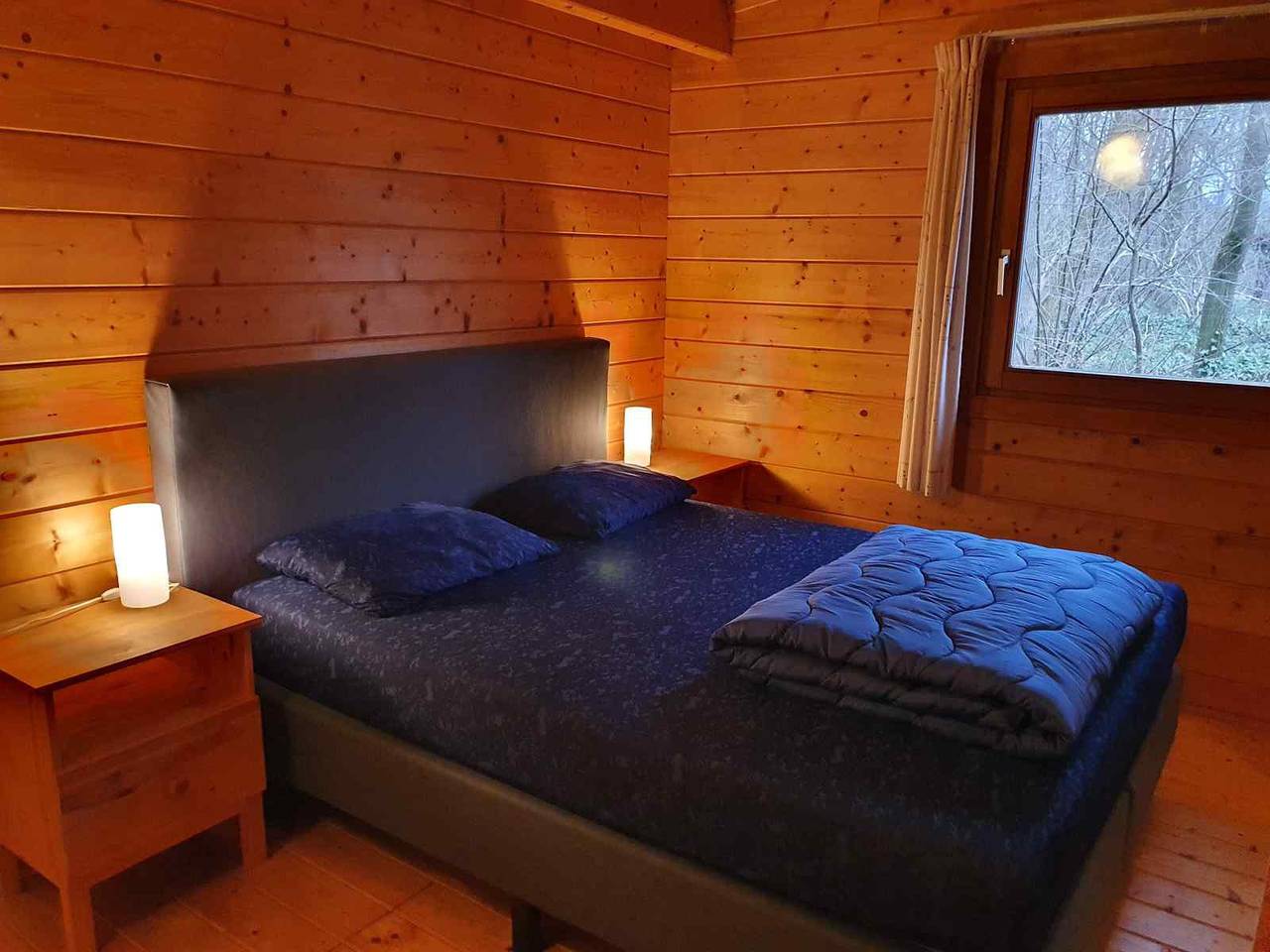 6 - 7 Personen Finnische Bungalows am Rand des Holzes in Drenthe