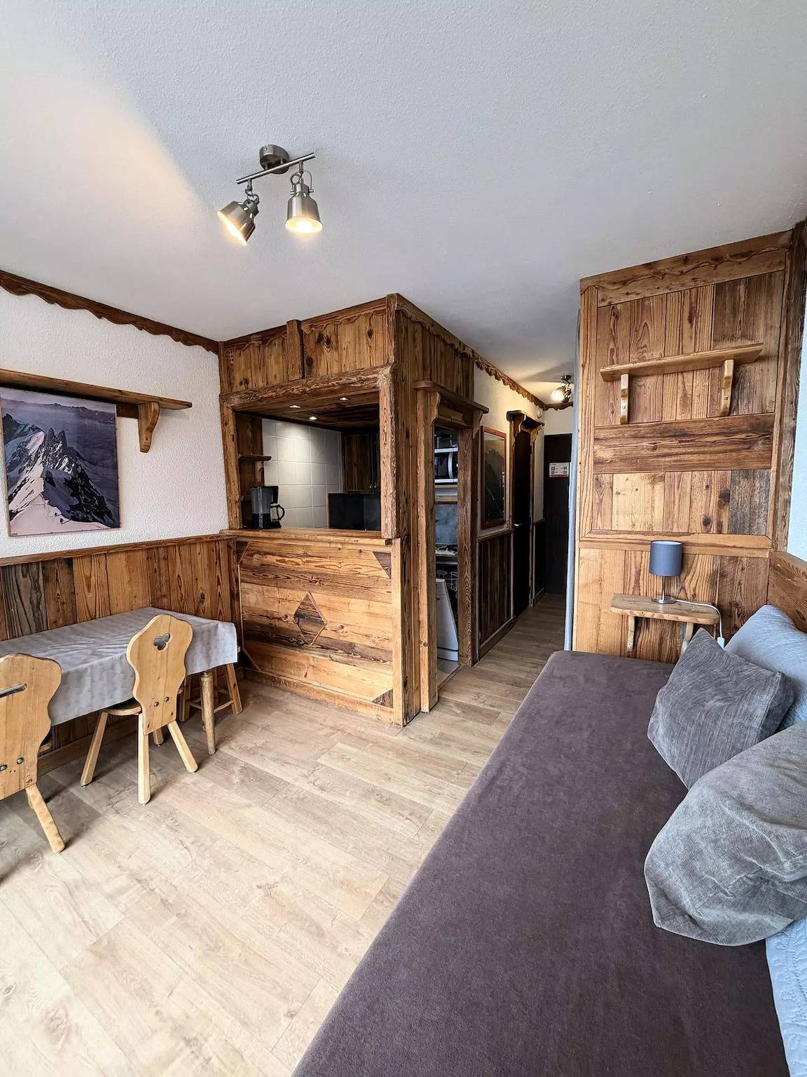 Ganzes Studio, Studio Polset Dom 20M2 3 Pers Near Pisten in Val Thorens, Les Trois Vallées