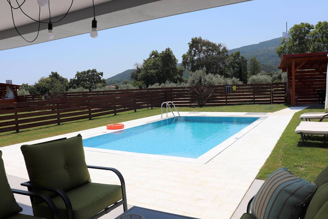 Kleine wunderschön gelegene Ferienanlage mit privaten Pools. in Nationalpark Olympos