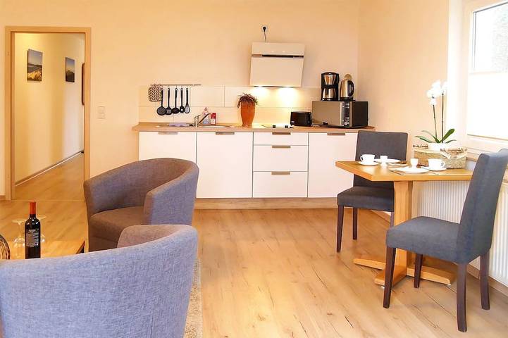 Ferienwohnung für 2 Personen, mit Terrasse am Storkower See