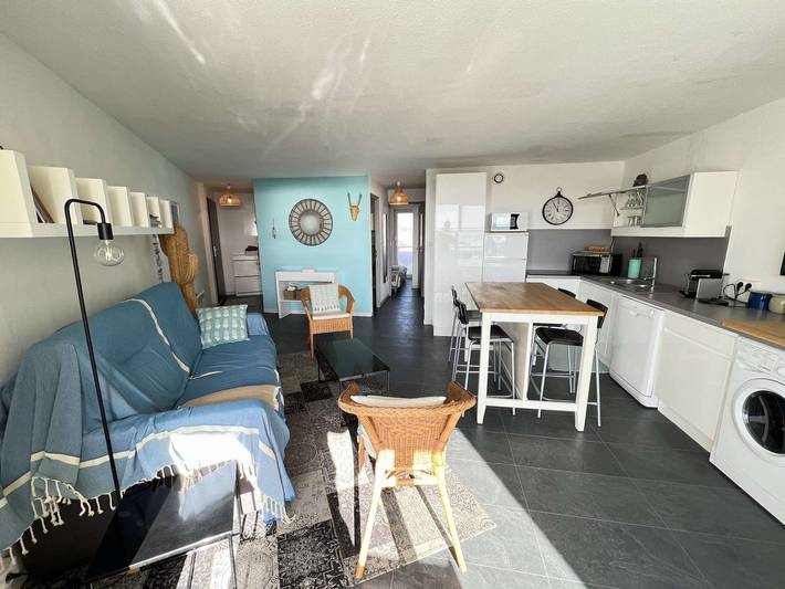 Gîte pour 6 personnes, avec terrasse et piscine dans Plage Rochelongue - 4