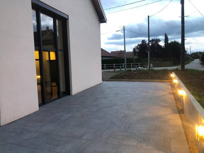 Gîte pour 4 personnes, avec terrasse et vue à Dounoux