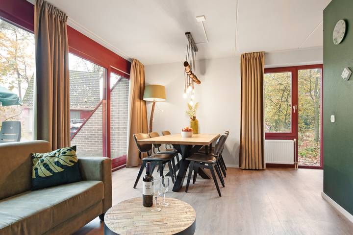 Bungalow für 6 Personen mit Balkon/Terrasse in Nationalpark De Maasduinen