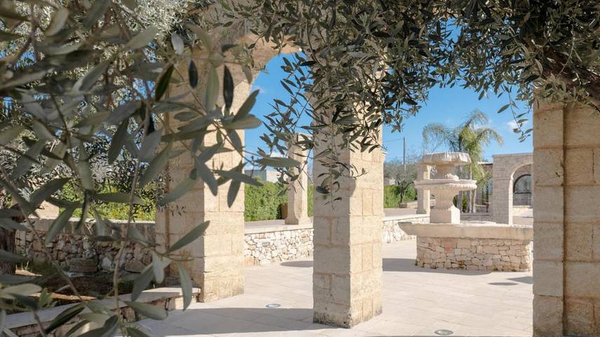 Ferienanlage für 4 Personen, mit Pool und Garten sowie Ausblick, kinderfreundlich in Süditalien - 4