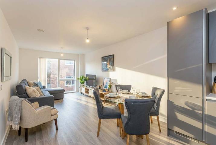 Apartment for 5 people, with balcony, child-friendly in Manchester