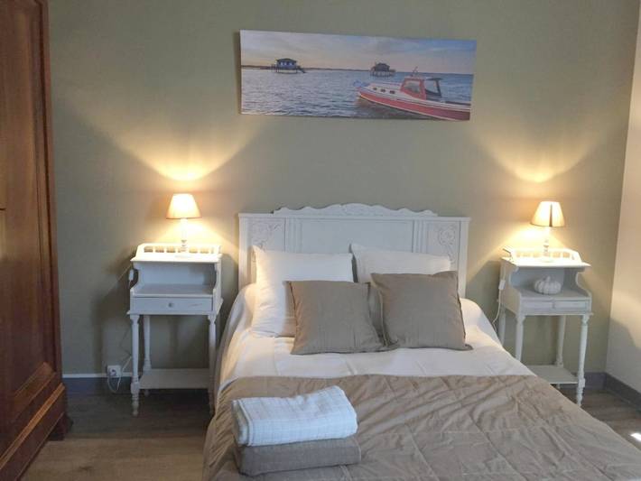 Chambre d’hôte pour 2 personnes, avec Balcon ainsi que Terrasse et Jardin