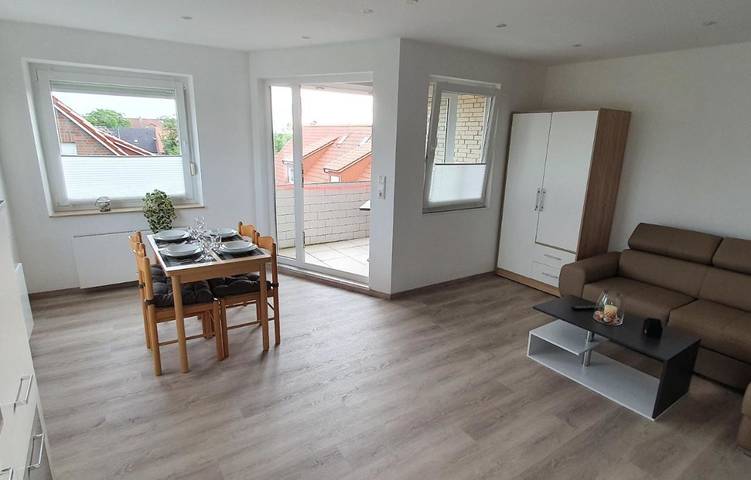 Ferienwohnung mit Meerblick für 3 Personen, mit Balkon und Seeblick sowie Ausblick