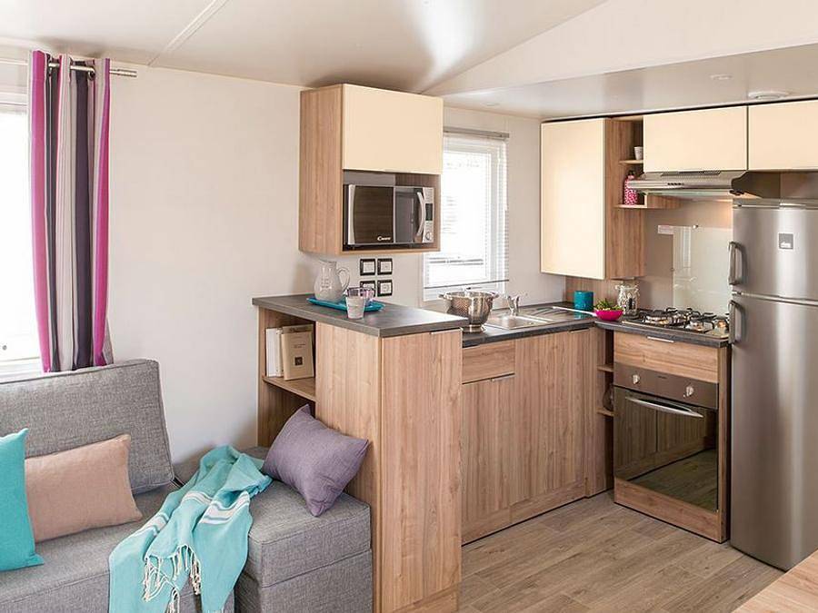 Camping de la Haie Penée - Mobilheim 4 personen in Saint-Quentin-en-Tourmont, Abbeville und Umgebung