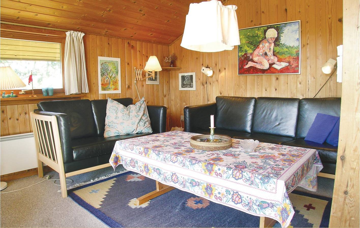 Ferienhaus für 6 Personen mit Terrasse in Bjerregård, Holmsland Klit
